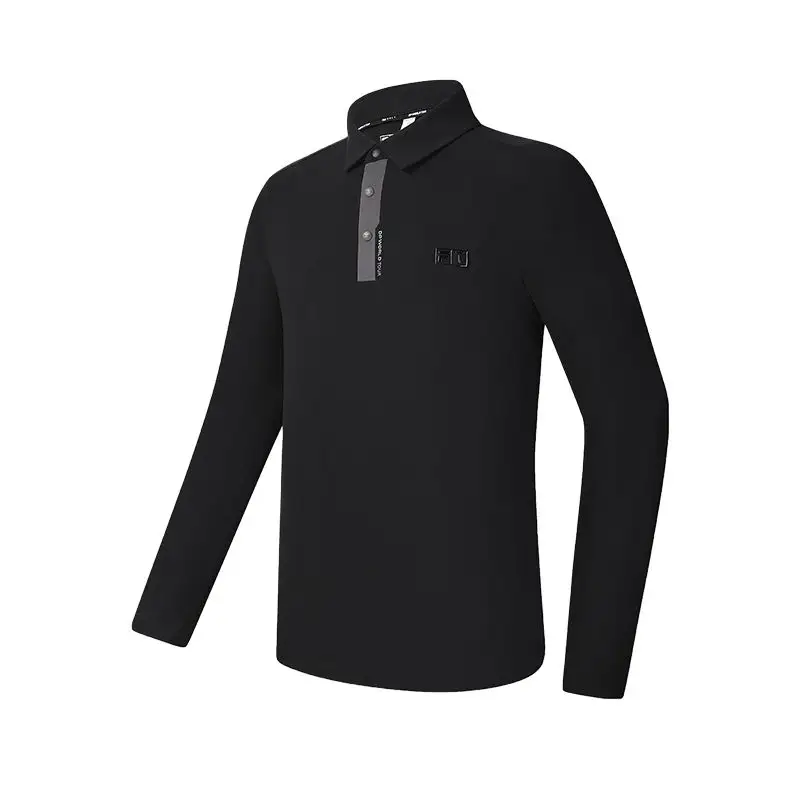 FILA Golf Polo Shirt Men's Pitch Black