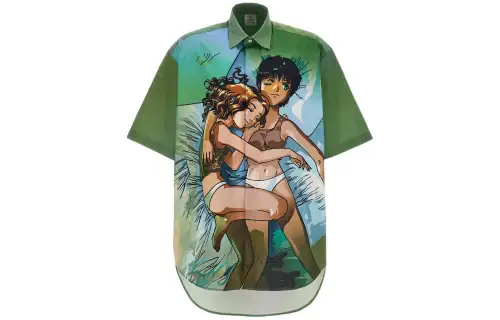 Vetements Anime Short Sleeved Shirt