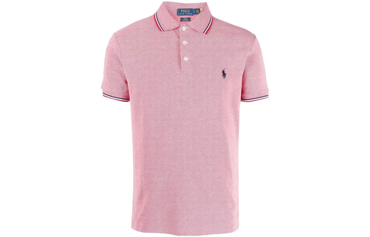 Polo Ralph Lauren SS22 Polo Shirt Slim Fit Men's Red