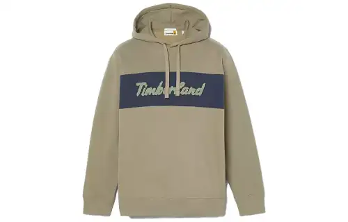 Timberland Sweatshirts Men's Light Brown Hooded Moderate Regular