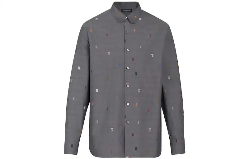 LOUIS VUITTON FW22 Shirt Men's Dark Gray