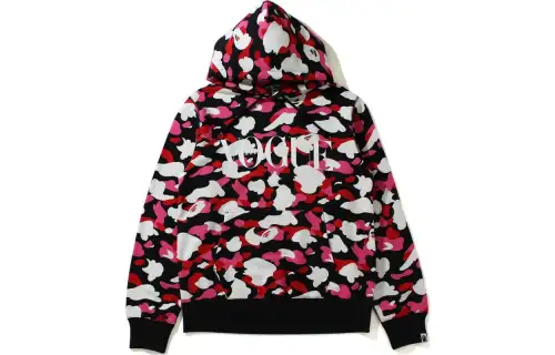 Bape X Vogue Abc Camo Pullover Hoodie