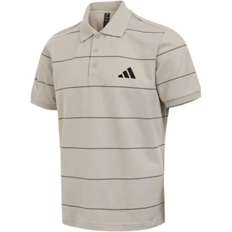 Adidas FI STRIPE POLO Shirt Men's Brown
