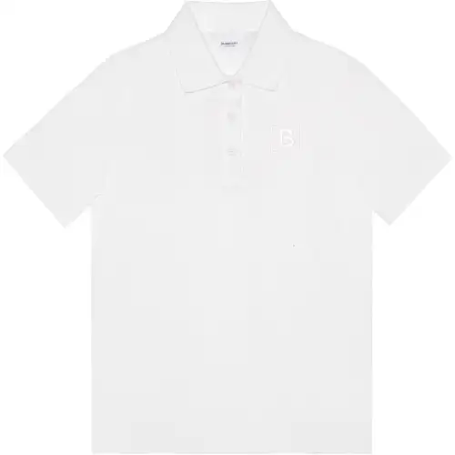 Burberry SS23 Polo Shirt Unisex White