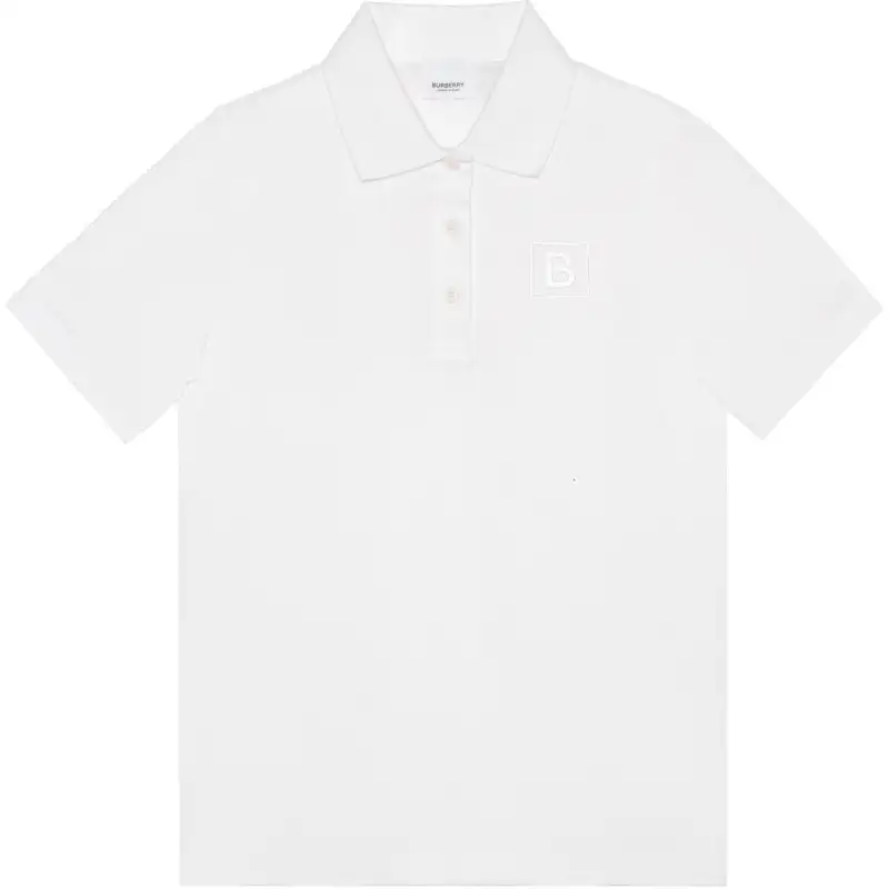 Burberry SS23 Polo Shirt Unisex White