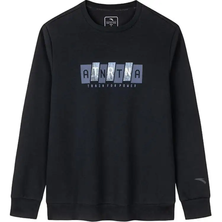Anta Variety Training Collection Sweatshirt Men's Basic Black