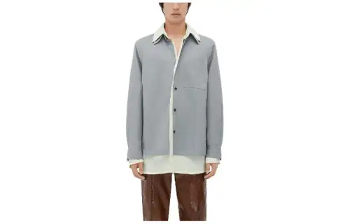 Bottega Veneta Double Layer Long-Sleeved Shirt