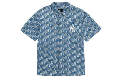 MLB Monogram Shirt Men's Sky Blue