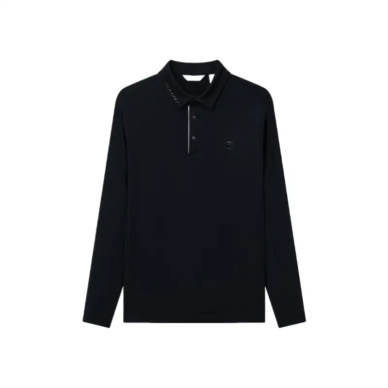 FILA Golf Polo Shirt Men's Pitch Black