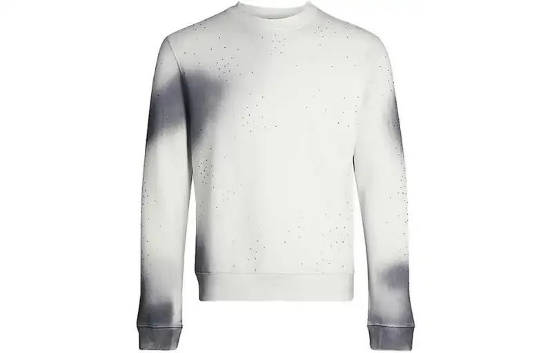 OFF WHITE Sweatshirt, Regular Fit Men's Gray White