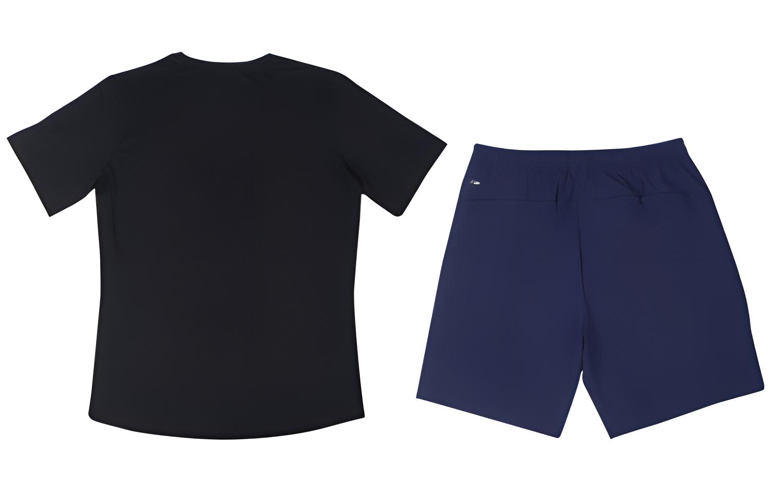 Li Ning Sports Suit Men’s Black+Blue