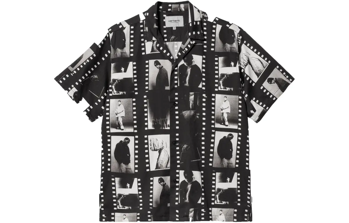Carhartt WIP Photo Strip Printed Short Sleeved Shirt