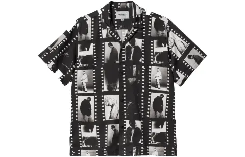 Carhartt WIP Photo Strip Printed Short Sleeved Shirt