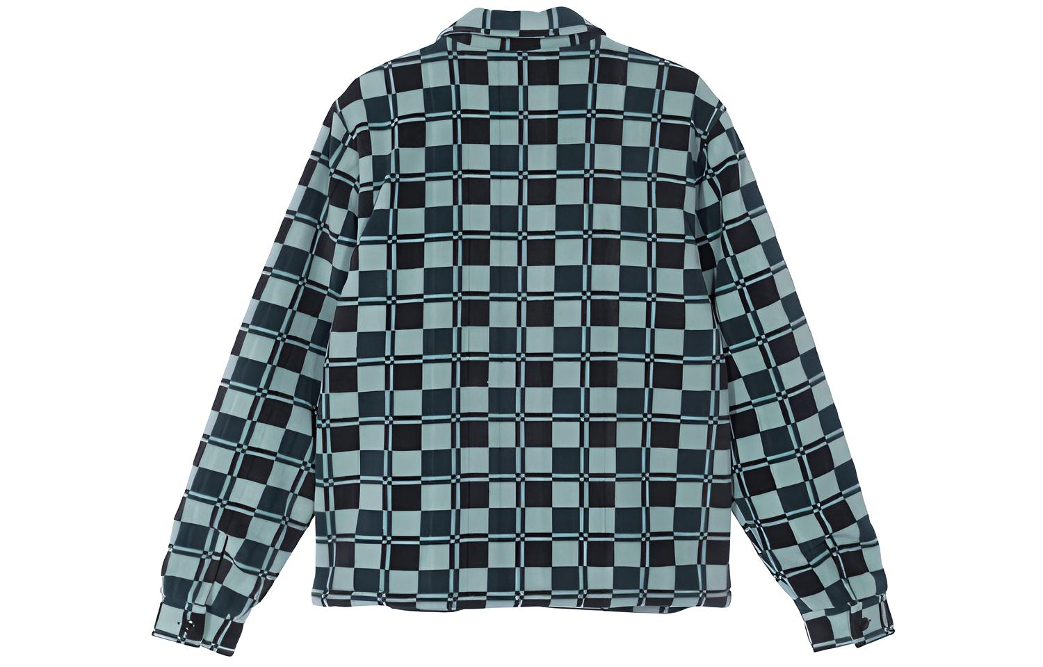 Мужская куртка Stussy (разноцветная клетка) — фото 5