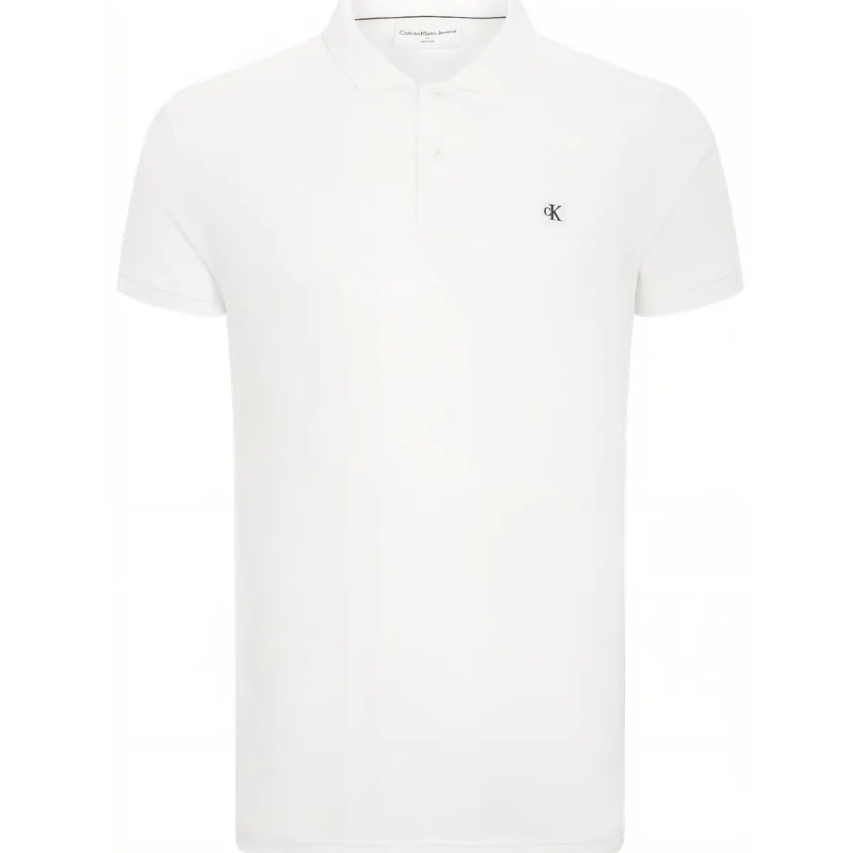 CALVIN KLEIN Polo Shirt Men's White