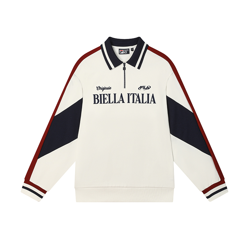 Мужское поло Fila FILA Polo (молочно-белое)