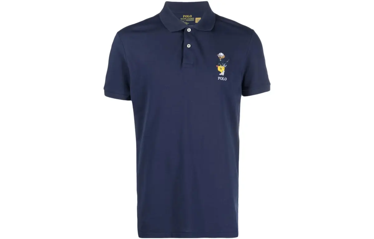 Polo Ralph Lauren Polo Bear SS23 Polo Shirt Men's Navy Blue