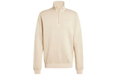 Adidas Trefoil Essentials Dye Half Zip Crew Sweatshirt