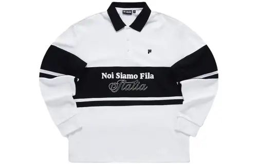 FILA FUSION Polo Shirt Men's White