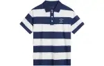Li Ning Weekend Youth Polo Shirt Unisex Dark Ship Blue