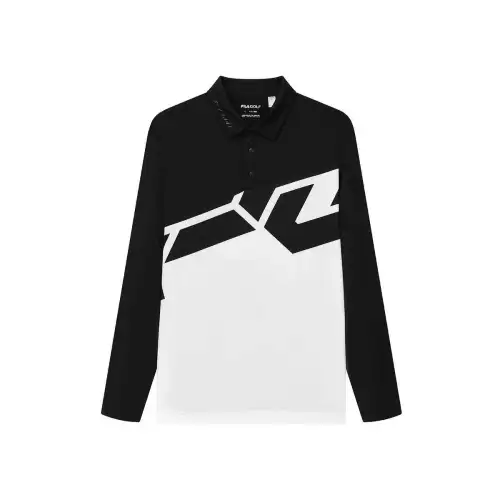 FILA Polo Shirt Men's Pitch Black