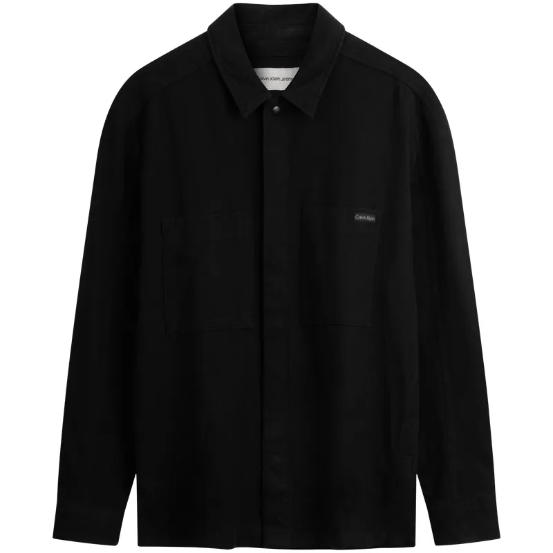 CALVIN KLEIN SS25 Shirt Men's Space Black