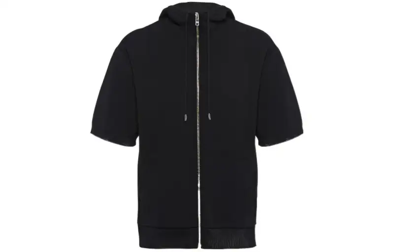 PRADA SS24 Sweatshirt Men's Black