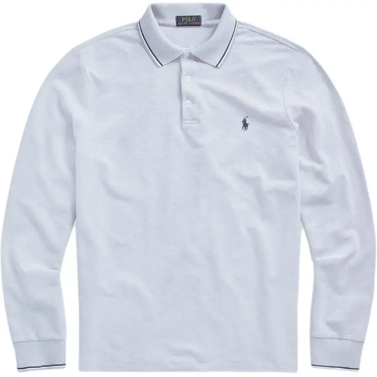 Polo Ralph Lauren SS24 Polo Shirt Custom Slim Fit Men's Blue