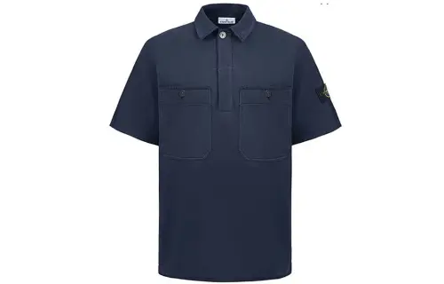 STONE ISLAND FW22 POIO Shirt Men's Marine