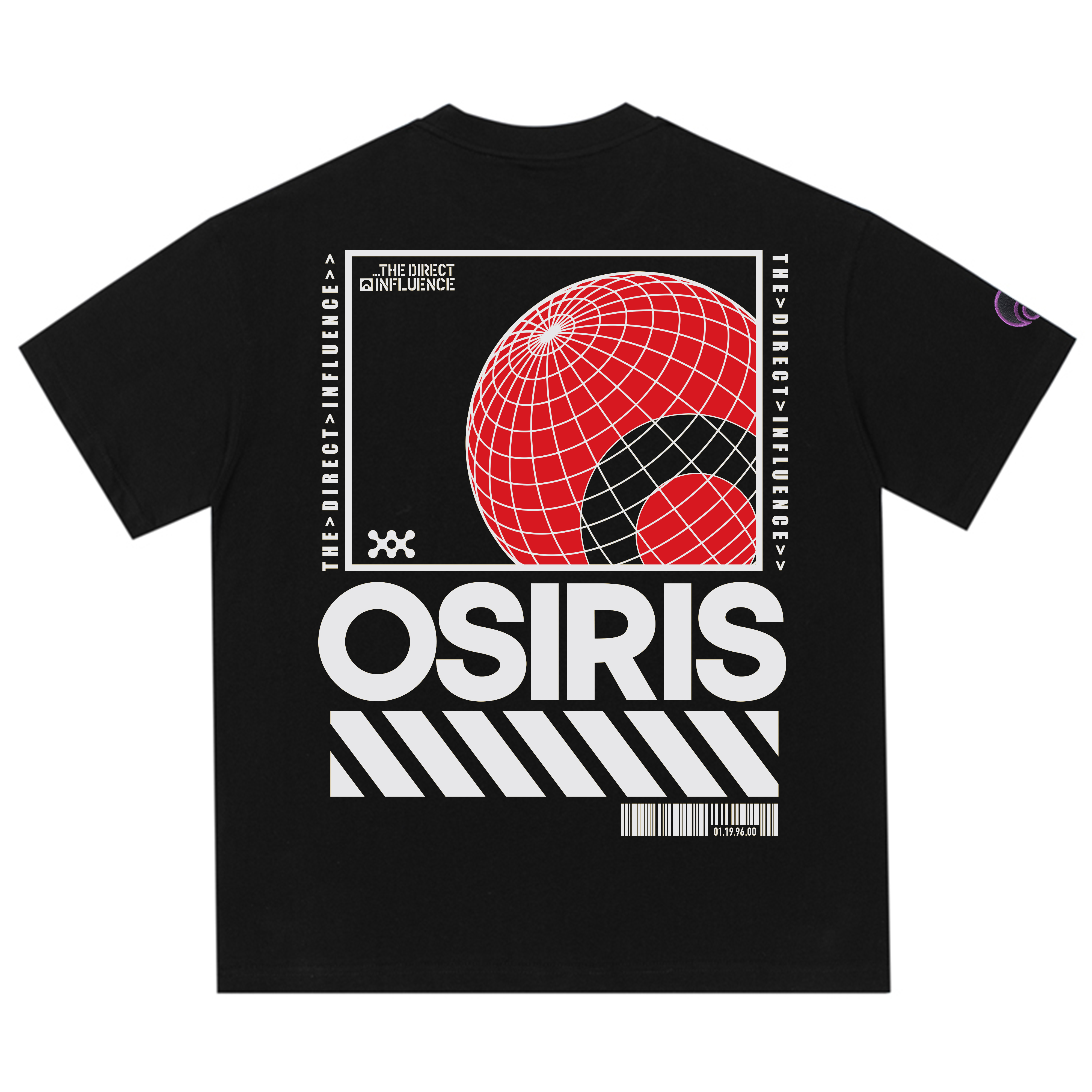 Унисекс футболка Osiris (черная)