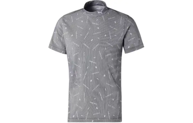 PUMA Shirts Men's Gray Turtleneck Moderate Other