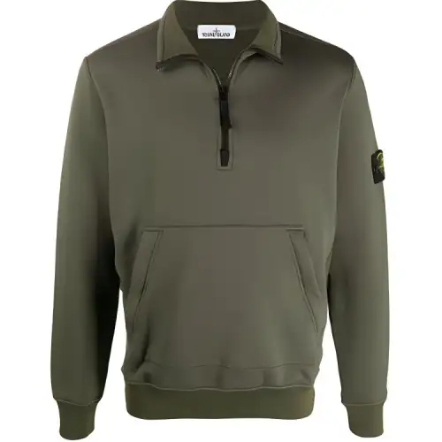 STONE ISLAND Sweatshirt Men's Olive Green