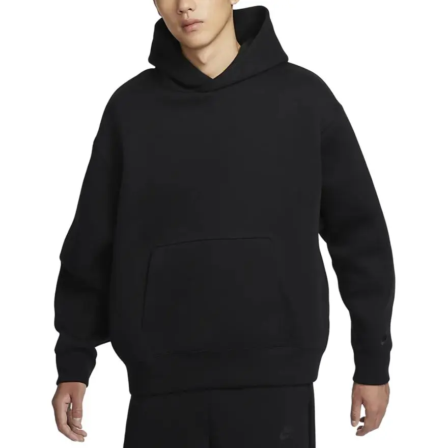 Nike logo-embroidered hoodie