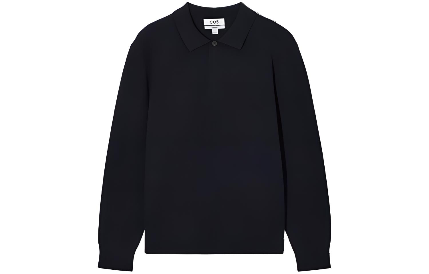 COS Polo Shirts Men's Navy Blue Moderate