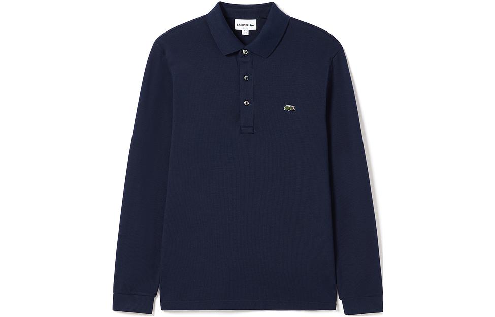 Мужская рубашка поло LACOSTE (однотонная)