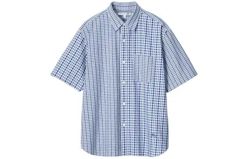 UNIQLO Jw Anderson Co Branded Series Shirt Men's Blue