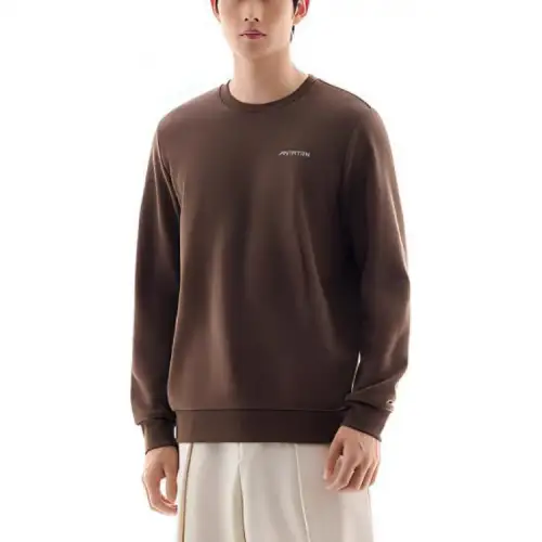Anta Variety Training Collection Sweatshirt Men's Chestnut Umber