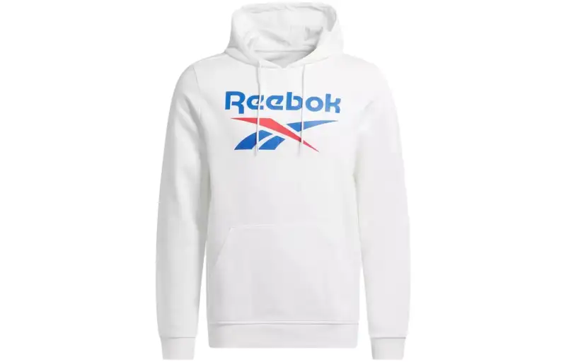 Reebok Sweatshirts Men's White Hooded Moderate Other
