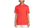 Nike Polo Shirts Men's Red Polo Collar Moderate Straight Fit