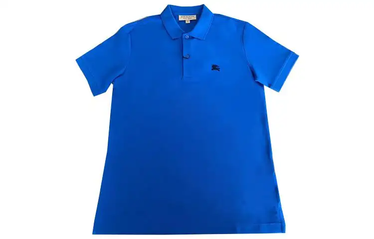 Burberry SS23 Polo Shirt Men's Blue