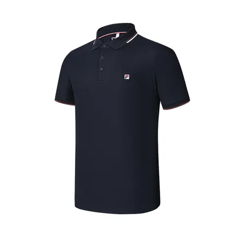 FILA Athletics Polo Shirt Men's Royal Blue