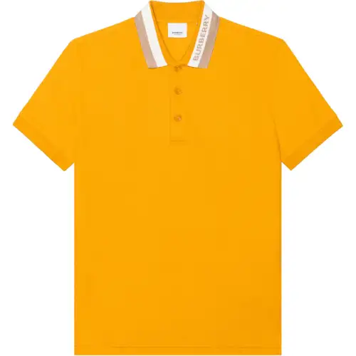 Burberry SS23 Polo Shirt Men's Yellow