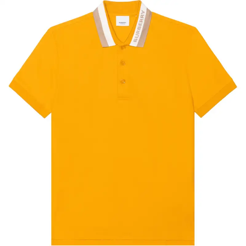 Burberry SS23 Polo Shirt Men's Yellow