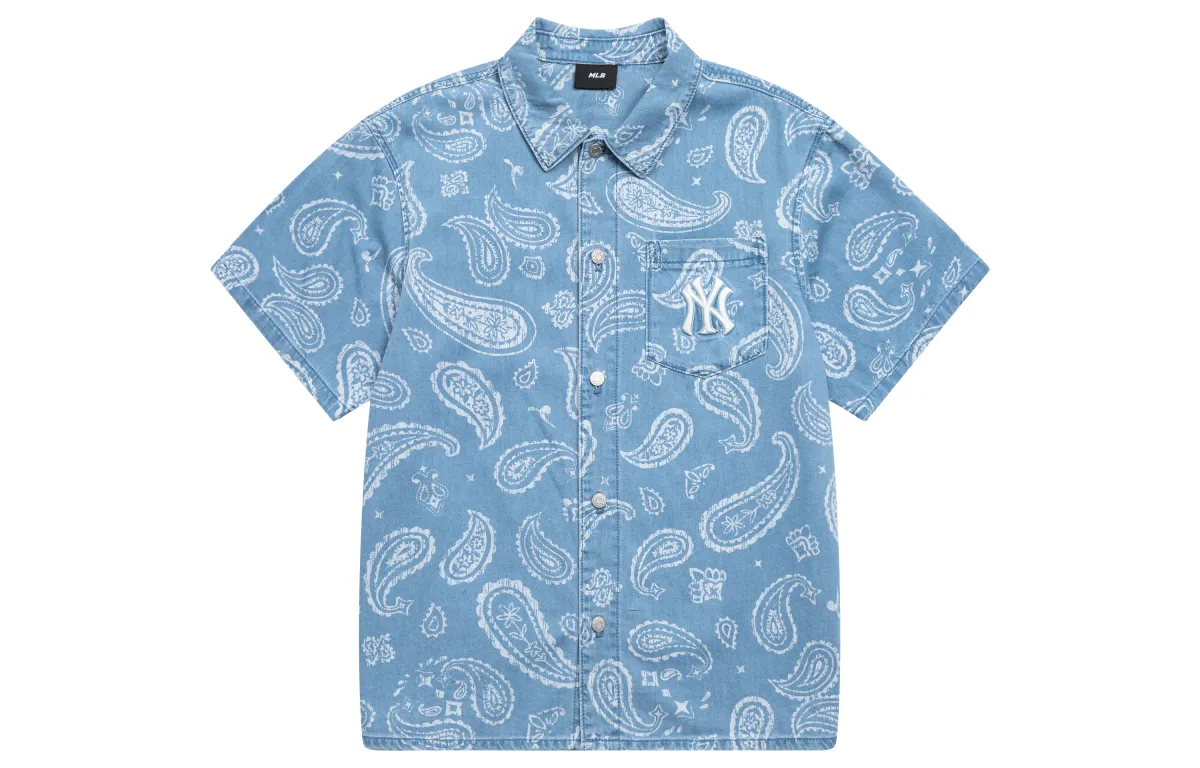 MLB New York Yankees Shirt Unisex Light Blue