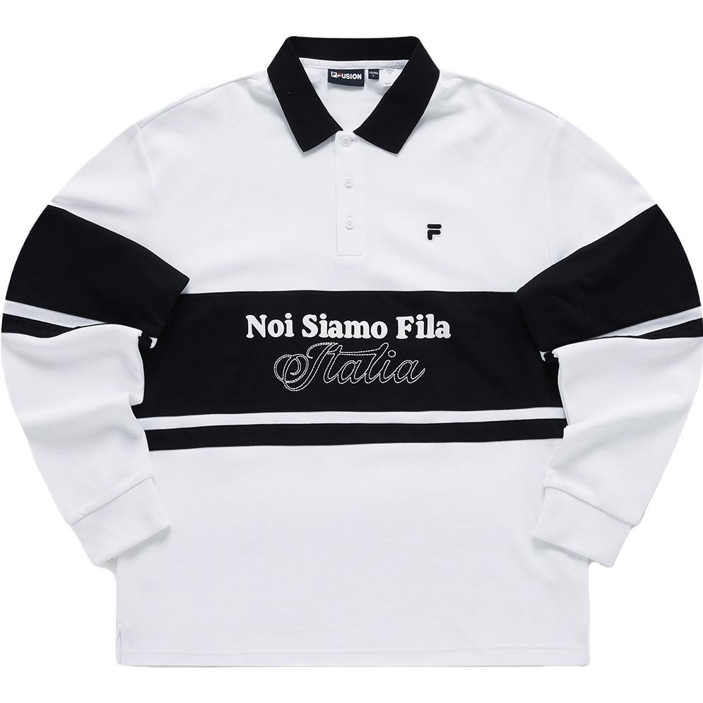 Мужская футболка-поло Fila FUSION Polo Shirt (белая)