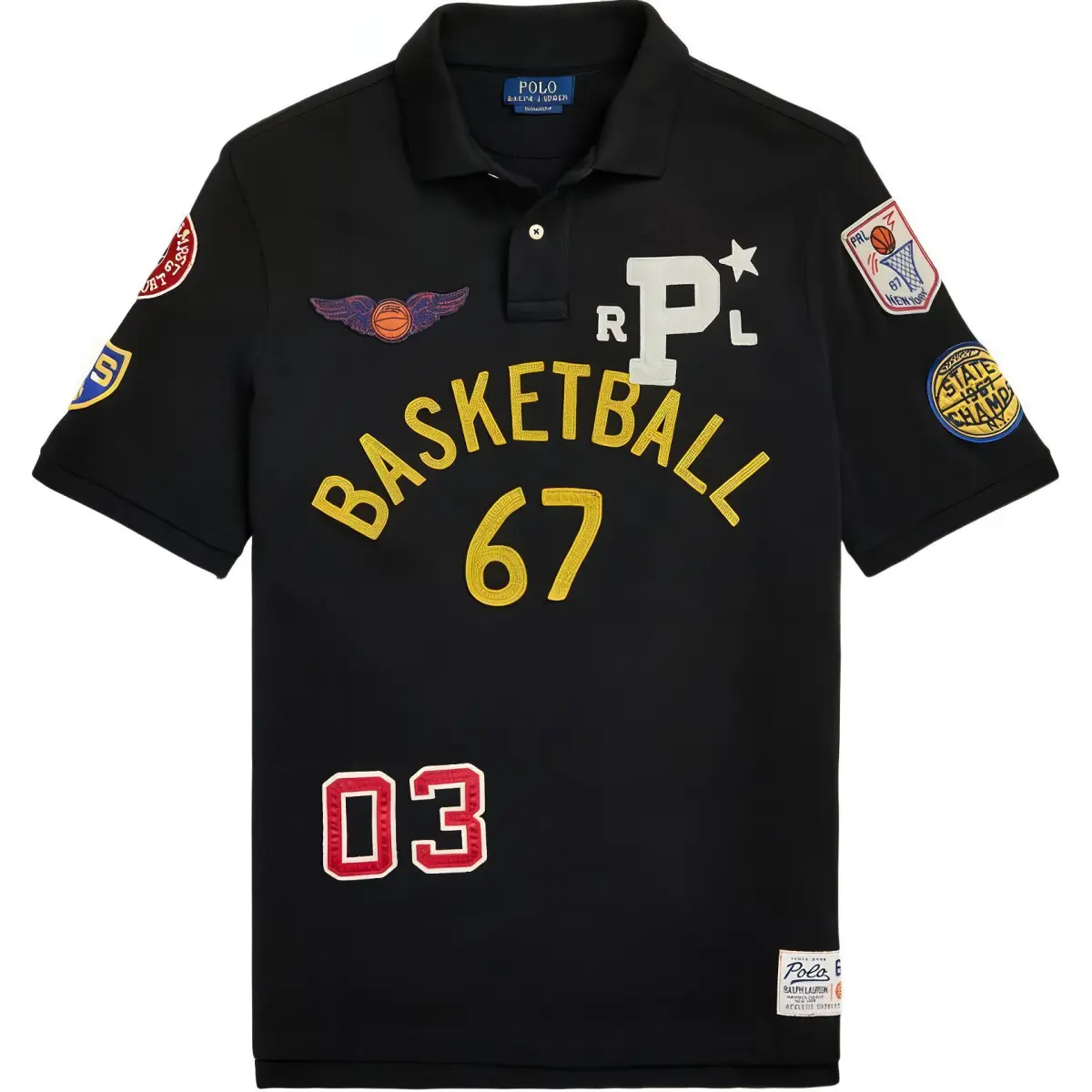 Polo Ralph Lauren FW24 Polo Shirt Classic Version Men's Black