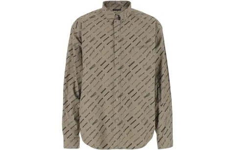 Balenciaga Shirt Regular Fit Men's Tawny