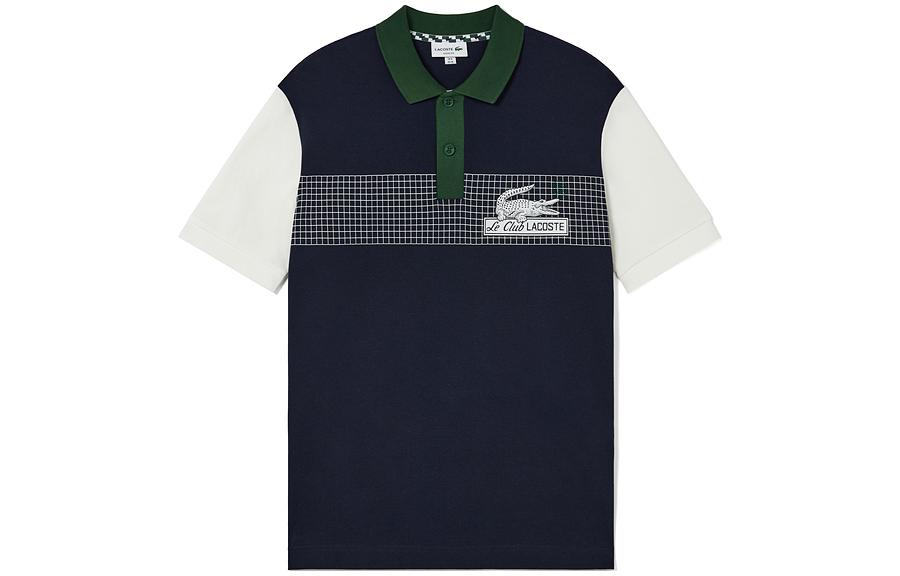 Мужское поло LACOSTE (разноцветное)