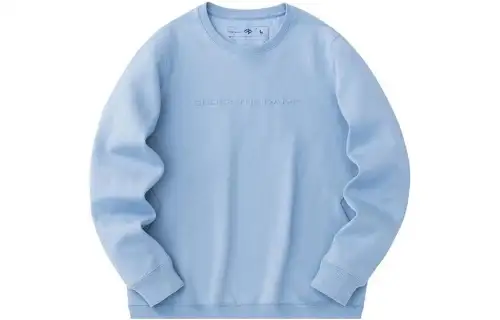 ANTA Basketball Collection Sweatshirts Men's Gray Blue Crew Neck Thickened Regular