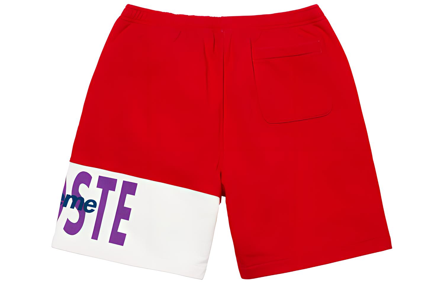 Supreme Lacoste Logo Panel Sweatshort